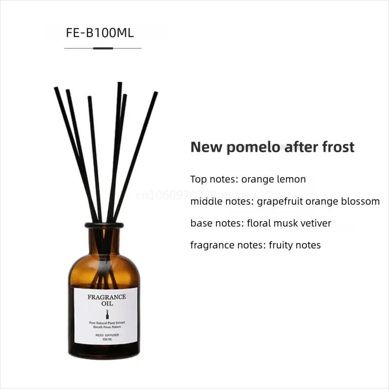 100ml Fireless Aromatherapy Essential Oil Rattan Aroma Bedroom Toilet Deodorant Household Decoration Gift Diffuser Air Freshener