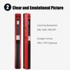Tragbarer Scanner für Geschäftsbelege JPG/PDF-Formatauswahl Flaches Scannen 900 Dpi Dokumentenscanner Handheld