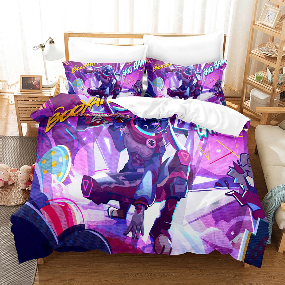 Comforter Warrior Game Garena Free Fire Bedding Set Single Twin Full Queen King Size Bed Set Aldult Kid Bedroom Duvet Sets Bed Sheet