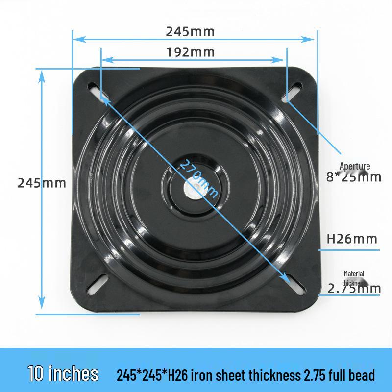 Enhanced Universal Iron Turntable Bearing for Furniture and Chairs