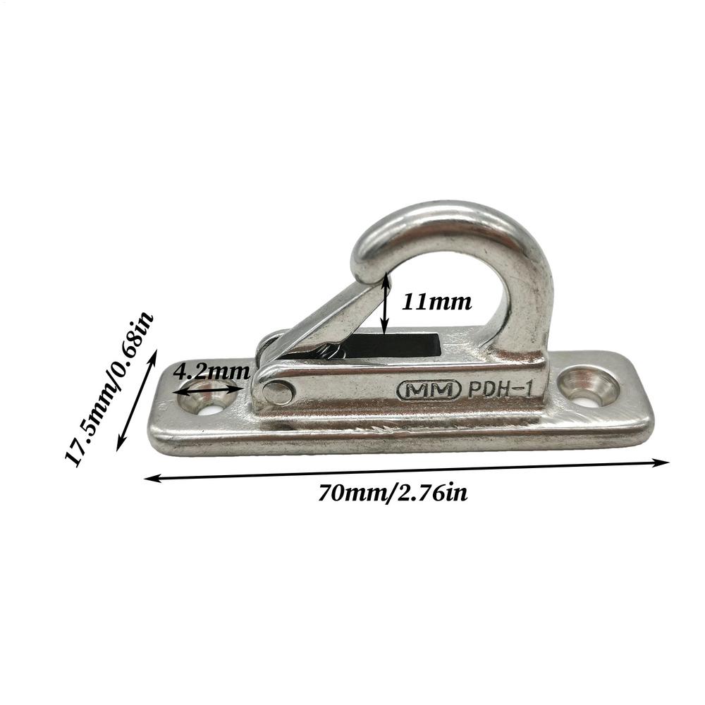 

Тримач для повідців собаки Ланцюжок для домашніх тварин Гачок для паркування з нержавіючої сталі Тримач для паркування повідців собаки для вулиці Вітальні Вхідні двері Передпокій
