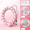 24 Knots Plus Size Weighted Hoop Infinity Fitness Weight Loss Detachable Hoops Smart Noiseless Hoop For Women 65Inch Max