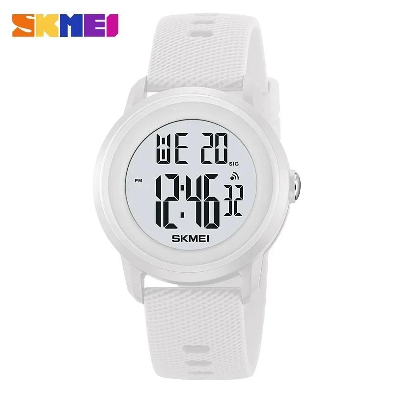 SKMEI 2218 Luxury Alarm Digital Watches for Women Men Waterproof Sports LED Display Mens Womens Wristwatches 1893 Relojes Mujer