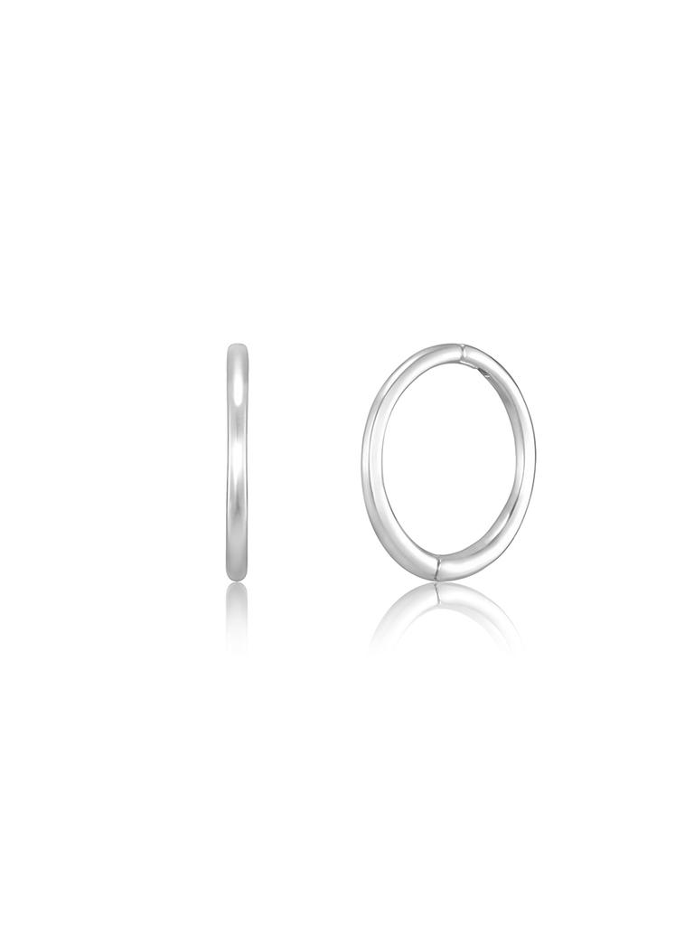 Lunne 14K Hidden Clicker One-Touch Earrings (14K Gold) #Lfe58