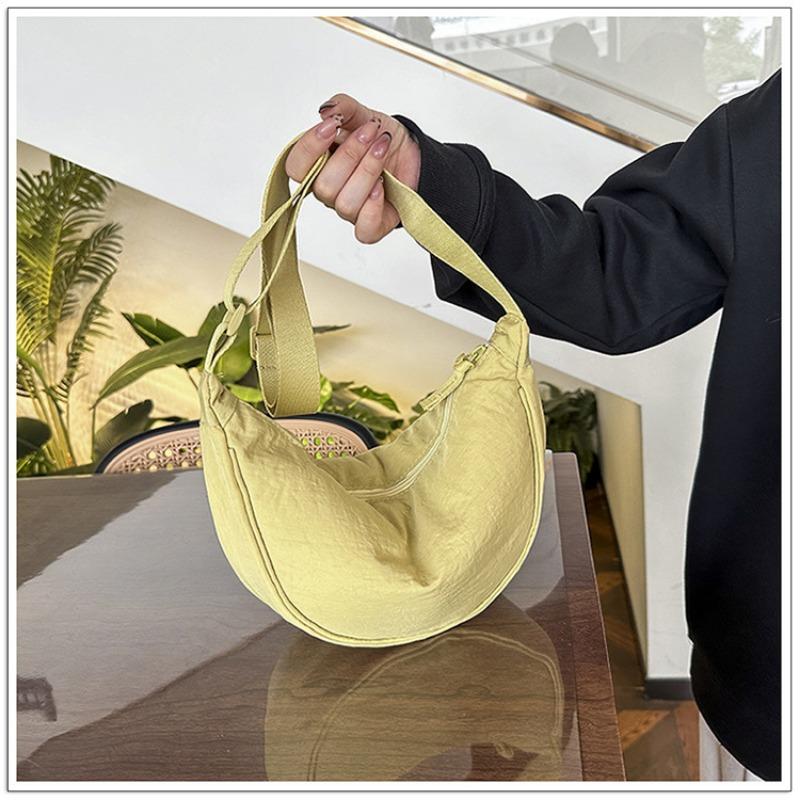 Neue Umhängetasche Vielseitige Unterarmtasche Halbmondtasche Mode Knödeltasche