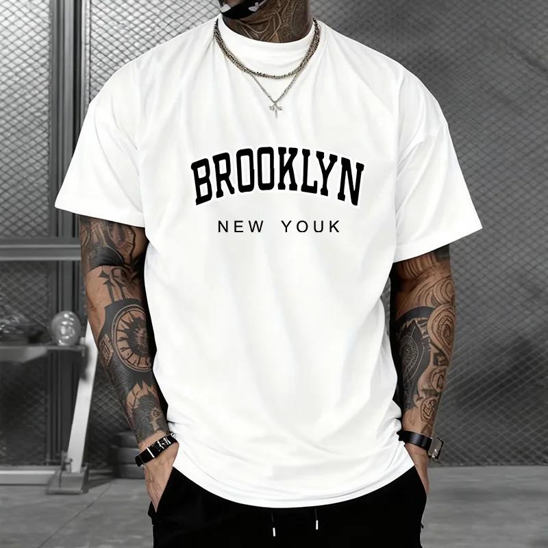 Ventilate SimpleMen's Cotton Loose Fashion Casual Summer Comfortable Daily Men T-shirts Hot Sales Short Sleeve Outdoors Jogging