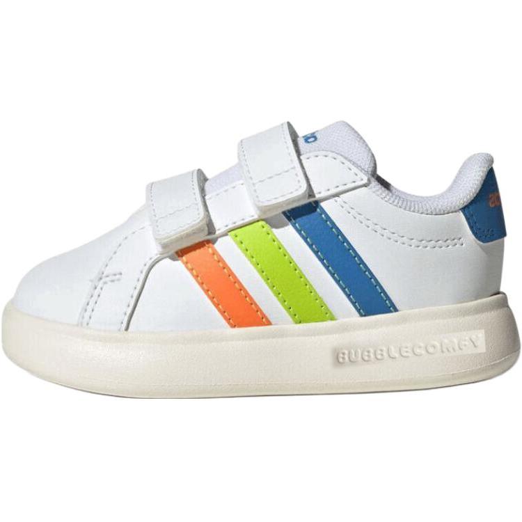 

Adidas Grand Court 3.0 Bubble Cf I Удобные Универсальные Низкие Кроссовки для Ходьбы Детские кроссовки Белый JP9379 24