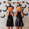 3d Bats Wall Stickers 4 Sizes Halloween Decorative Decals Wallpaper For Walls Doors Glass Tiles
