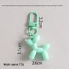 Colorful Macaron Balloon Dog Keychain Pendant - Creative Bag Decoration