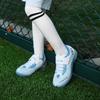 Professional Turf Soccer Shoes Childrens Brand Fashion Indoor Football Sneakers Size 29-39 Futsal Kids Trainers Chuteira Society