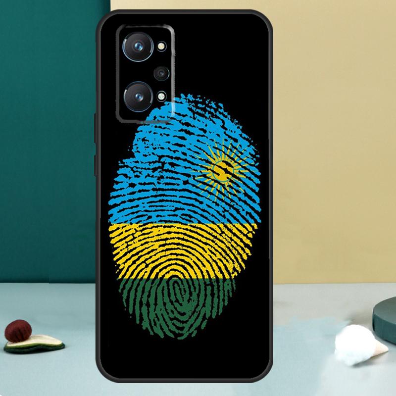 

Rwanda Flag Coat Of Arms For Realme 14 13 Pro Plus 10 11 12 GT 5 6 6T GT7 Pro C61 C55 C53 C51 C21Y C25S C75 C67 Case Realme 11 Pro Plus