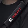 AAABE1 Car Seat Belt Covers Safety Belt Pad Shoulder Pad Seat Belt Covers For Seat Leon Ibiza Alhambra Exeo Altea Arona Car Accessories