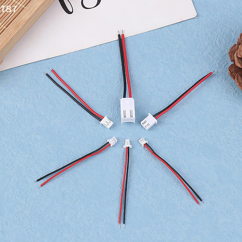 10 Pcs Small Mini JST 1.0/1.25/1.5/2.0/2.54/3.96mm PH 2.0mm XH 2.54mm 2 Pin Male Female Plug Jack Connector Cable Wire