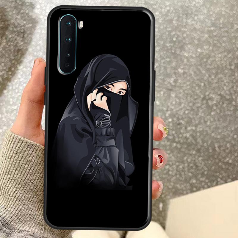 Hijab Face Muslim Islamic Case For OnePlus 15 12 13 11 10 9 Pro 13R 13T 12R 10T 10R Nord CE 5 2 3 4 Lite N20 N30 Coque