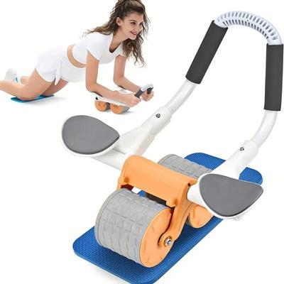 Ab Roller für Bauchmuskeltraining, automatische Rebound-Bauchrad-Ellbogenstütze, Ab E-Workout für Bauchübungen