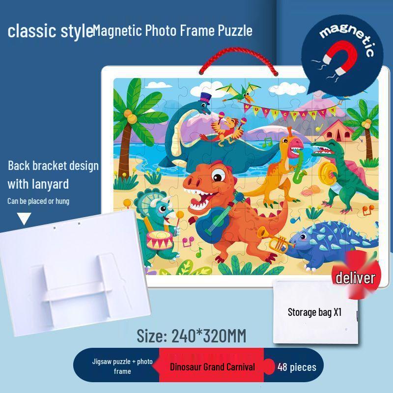 Chengchen Magnetic Dinosaur Puzzle Toy