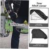 Trailer Hitch Cover 34X24X16 Inch Travel Trailer Tongue Jack Protector Waterproof Dustproof Rv Tow Hitch Cover for Car Caravan