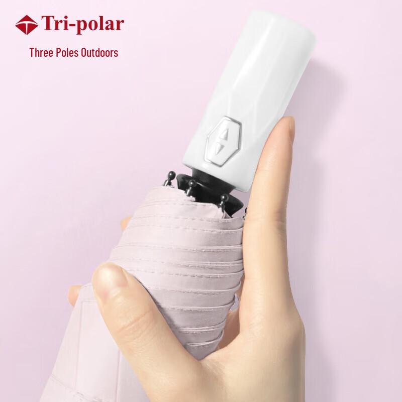Tri-polar TP7026 Automatic Tri-Fold Sun & Rain Umbrella
