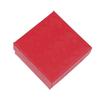 5Pcs 7X7Cm Cardboard Jewelry Packaging Box Necklace Earring Bracelet Box Paper Gift Storage Case With Black Sponge