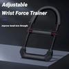 Adjustable Wrist Exerciser Workout Training Hand Gripper Portable Arm Trainer Fitness Equipment