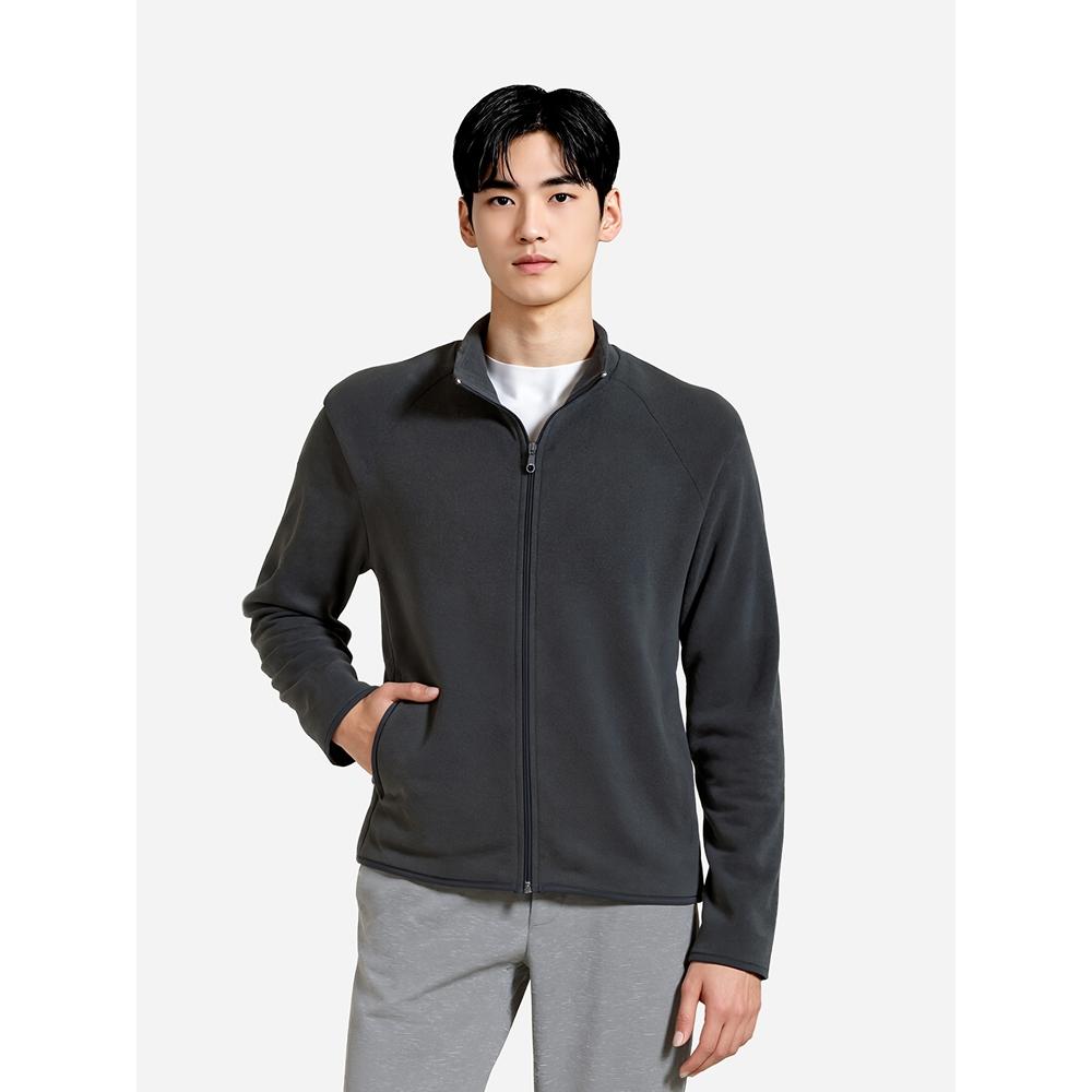 

Daiso [coMMon] Флисовая куртка с длинным рукавом M Xl Черная [Common] Long sleeve fleece jacket XL black