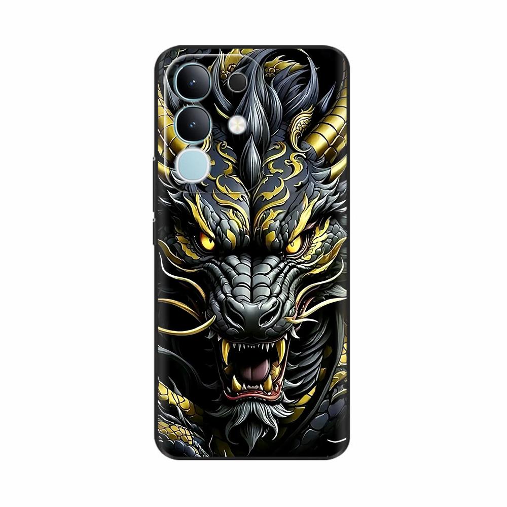 Pour Vivo Y29 4G Coque Mignon Panda Silicone Liquide Doux Étuis de Téléphone Pour Vivo Y29 4G Coques Y 29 Fundas Protection Dessin Animé Couverture Arrière