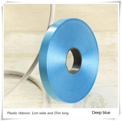 

Plastic Balloon Ribbon Wedding Birthday Party Arrangement Balloon Rope DIY Accessories Handicraft Materials Making Rose Flowers Plastic Ribbon