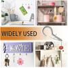 100pcs Screw Hooks Cup Hook Shouldered Screw Hanging Heavy Duty Cup Extend A Holders Wood Securing Light Home Storage Racks