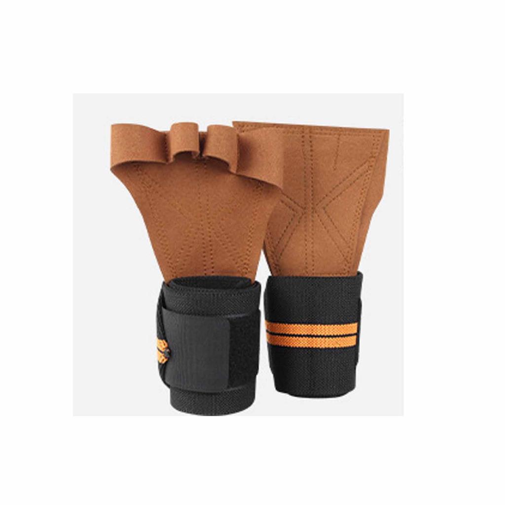 Hand Guard Gloves – Men & Women Fitness Weightlifting, Dumbbell Grip, Wear-Resistant - Gloves with Wrist Support