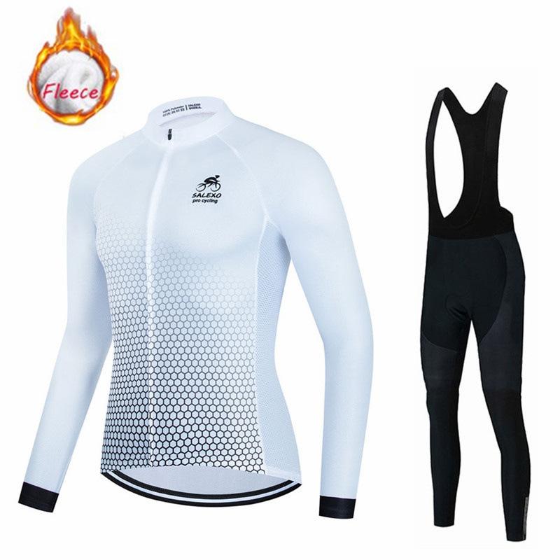 2026 Winter Warm Fleece Cycling Suit Racing Bike Cycling Suit Mountain Bike Cycling Suit