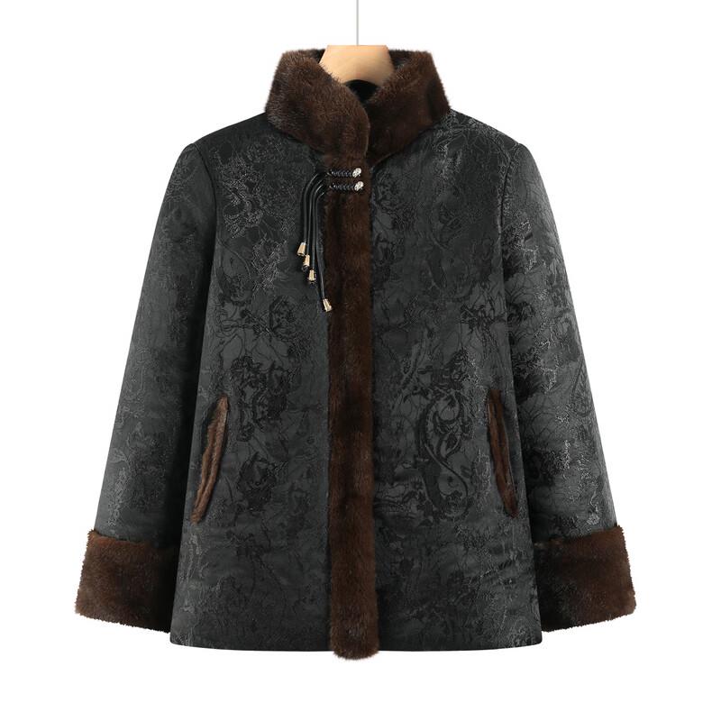 Women's Plush Thickened Winter Cotton Padded Jacket