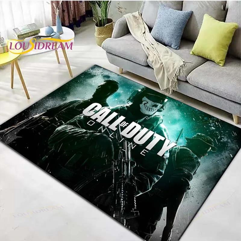 Classic Game C-Call of Dutys Printed Carpets Living Room cybercafe Area Rug aldult Bedroom Mats Game Room Mat Large Carpet Decor
