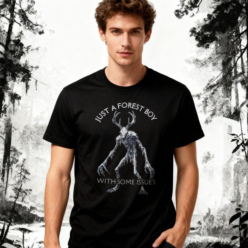 Wendigo Issues Vintage Style Tshirt Wendigo T-Shirt Cryptid Lover Sarcastic Gift Shirt Mens Unique Daily Life Fashion Cotton ... S разноцветный
