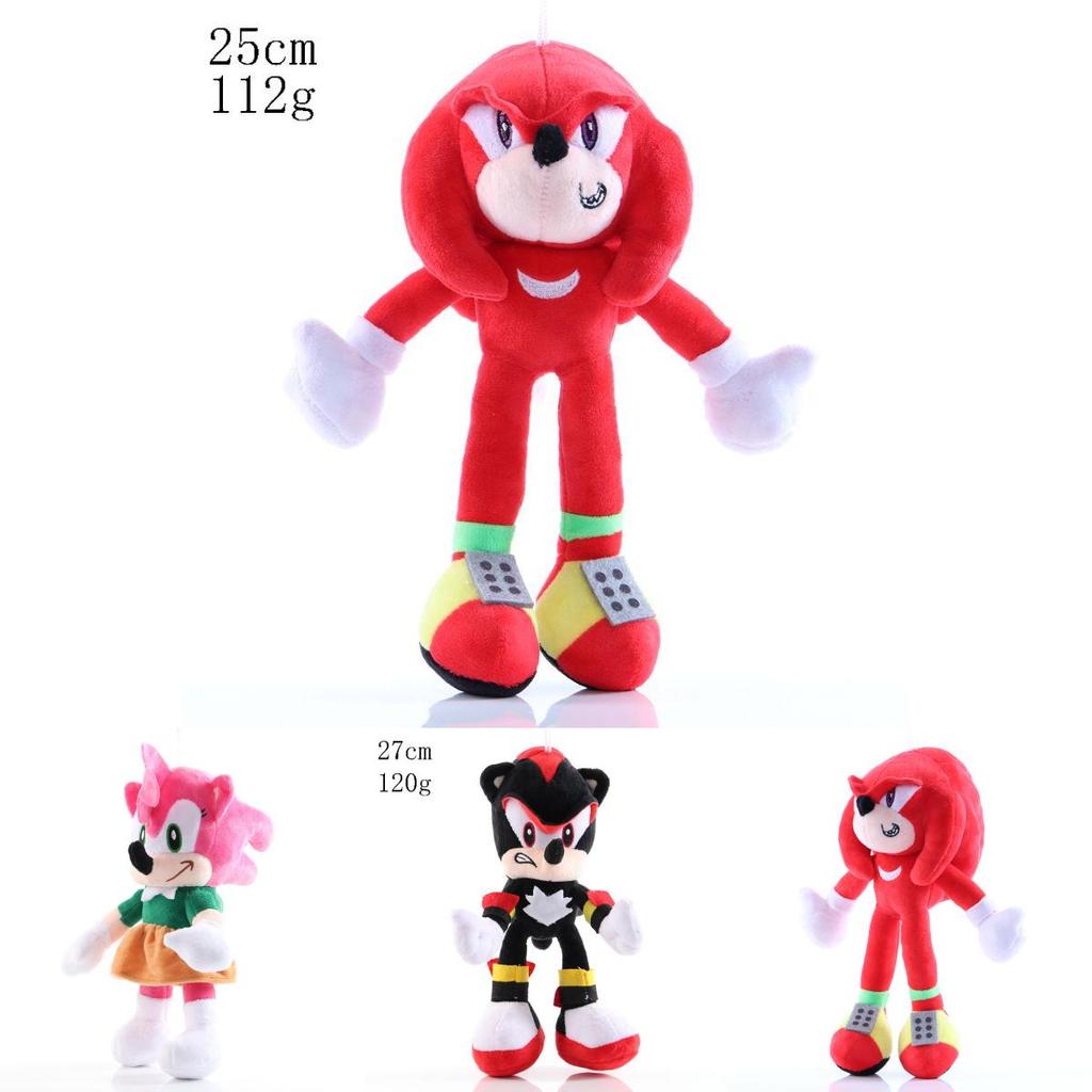 Entzückendes 28cm Sonic The Hedgehog Shadow Amy Rose Knuckle Tail Plüschtier für alle Altersgruppen