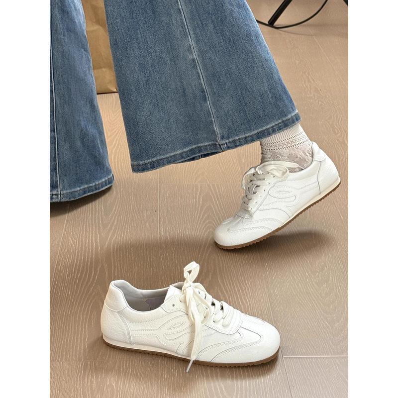 Retro Casual Flat-bottomed Ballet Training Shoes for Women's 2025 New Fashionable Versatile Soft-soled Lightweight Sports Forrest Gump Shoes