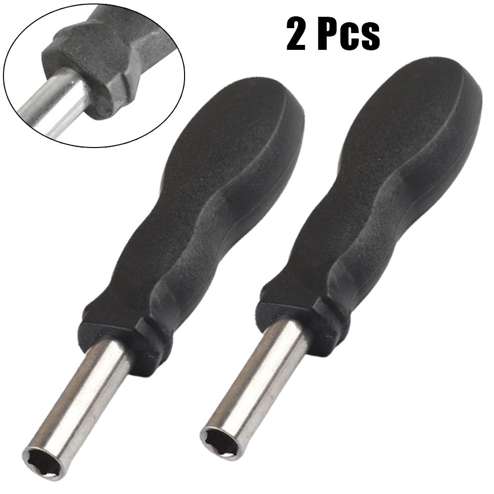 Hex Handle Screwdriver Handle 1/4Inch 45# Steel Plastic