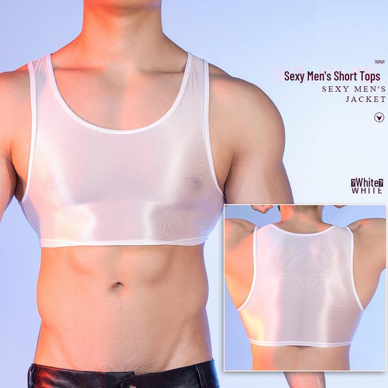 Men's Cross-border Sexy Sleeveless High Elasticity Fitness & Yoga Underwear