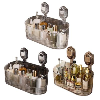 Hanging Shower Shelf Large Capacity & Strong Load-Bearing Heavy Duty Shower Organizer Suction Cup Removable Shower Basket