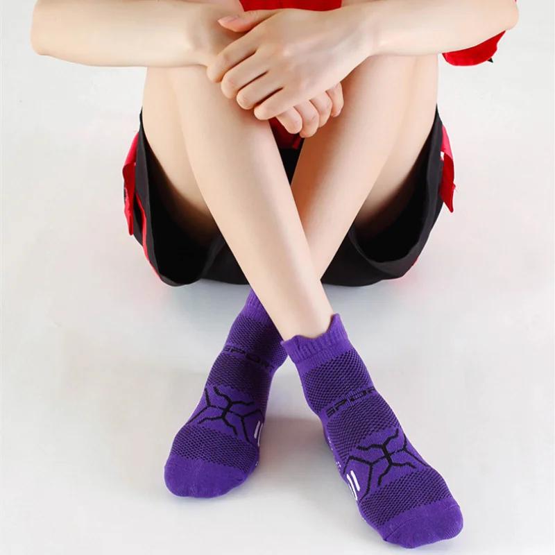Mesh, tynne, pustende sportssokker, unisex menn, kvinner, treningsstudio, løpesokker, høy kvalitet, myk bomull, utendørs sport, korte sokker