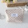 Korean Ins Polka Dot Love Lipstick Bag, High-value Girl, Hand-held Makeup Bag, Large-capacity Liner Storage Bag