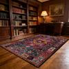Persian Classical study Luxury Carpet Decoration Home Washable Non-slip Living Room Bedroom Rug Soft Plush Office Floor Mats