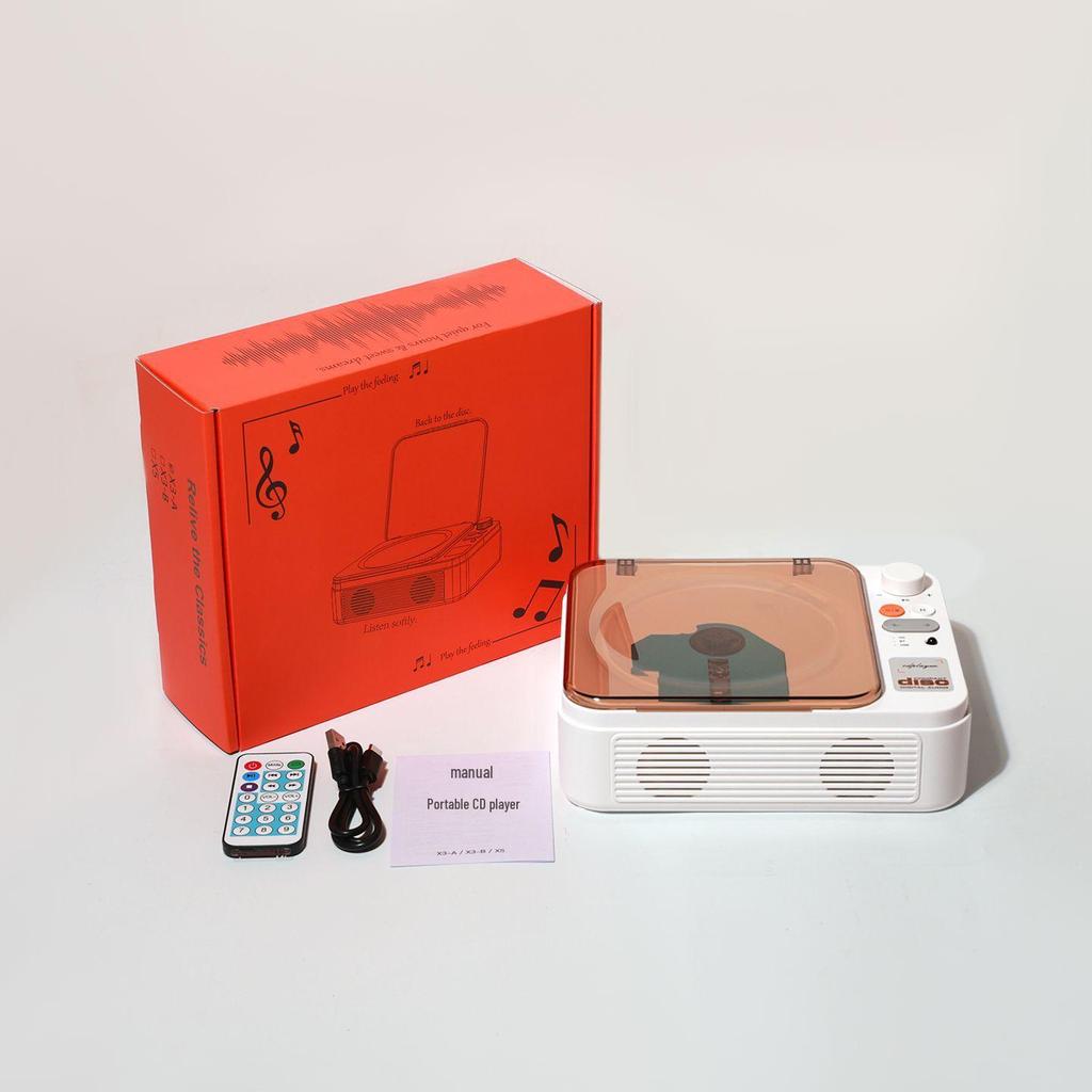Retro Multifunctional CD Player with Two-way Bluetooth and High Fidelity Sound