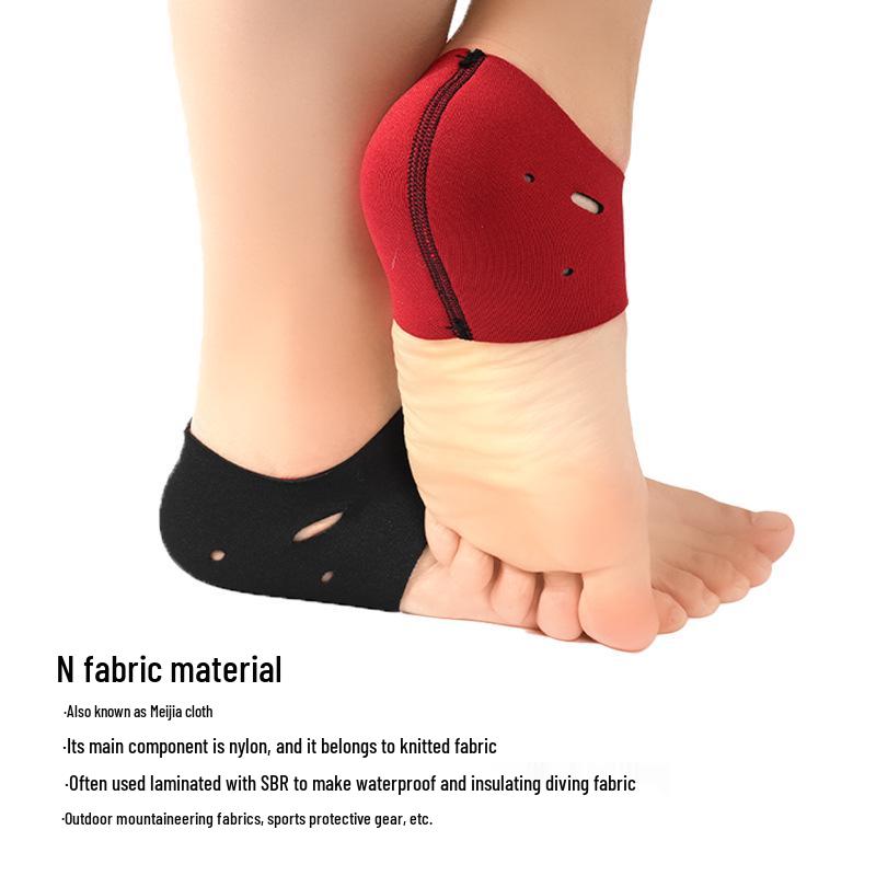 Indoor Ankle & Heel Protector Socks with Hole Design