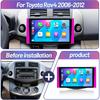 10.1 Inch Wireless Car Radio for Toyota RAV4 2006-2012 CarPlay Android Auto Touch Screen Car Stereo with Backup Camera GPS WIFI
