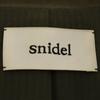 SNIDEL Lamb Suede Double Riders Jacket Khaki SWFJ181182 Women Used