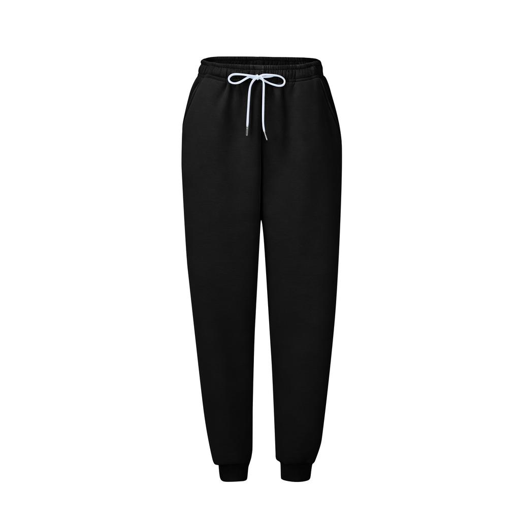 Women's -lined Sweatpants, Warm And Casual Sports Pants With Pockets
