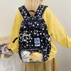 High-face-looking Star Schoolbag Large-capacity Junior High School Girls High-school Students Backpack 2025 New Style Pain Bag Women