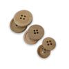 Pack of 50 Clothing Sewing Wood Decorative Button DIY Crafts Handicraft Sweater Coat Buttons Accessory for Needlework