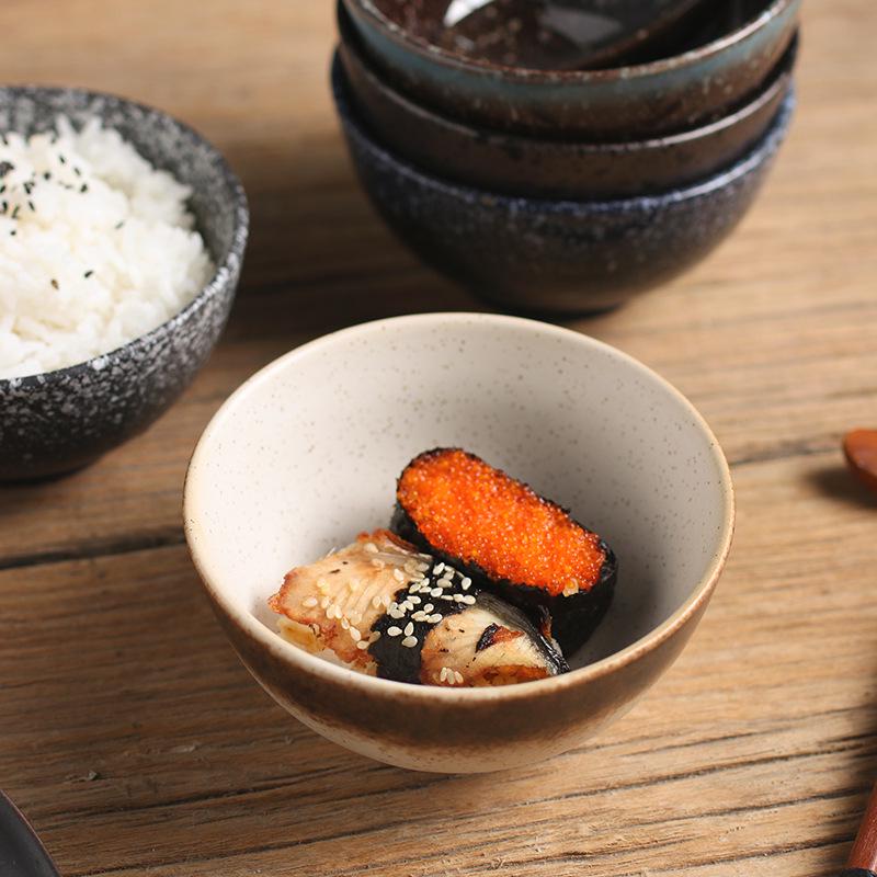 4.5" Ceramic Japanese Noodle Bowl – Large Porcelain Tableware for Soup & More