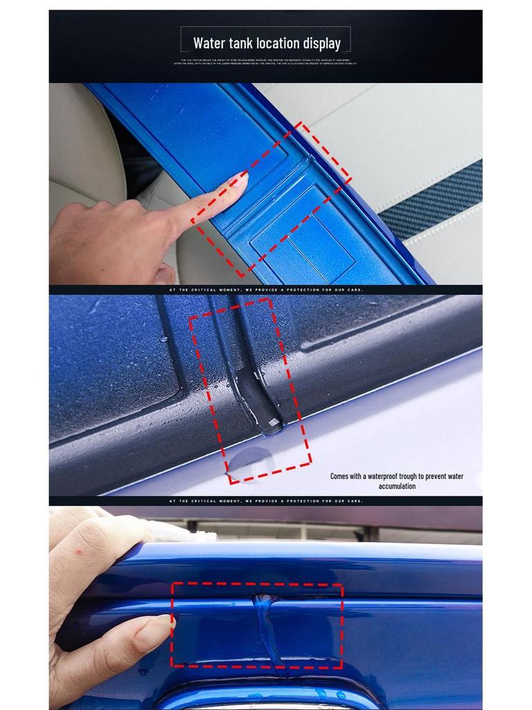 Zehnte Generation Civic Heckspoilerlippe für Wassertank-Modifikation